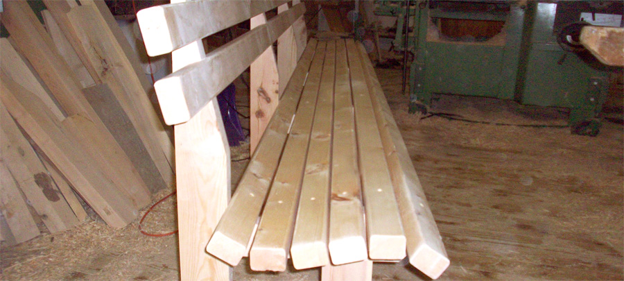 Holzbank - Mair Holzverarbeitung