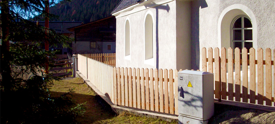 Umzäunung - Holz - Zimmerei - Sarntal - Südtirol